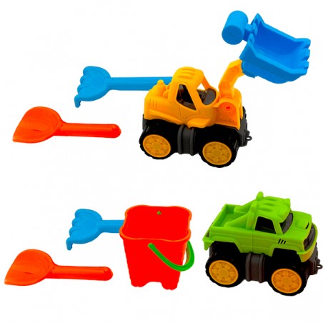  TRACTOPELLE OU PICK UP GARNI 22CM