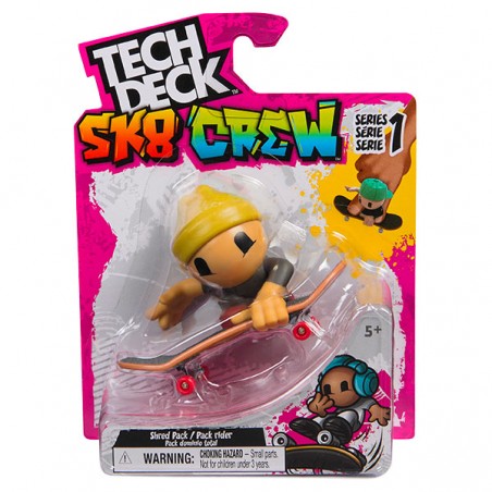  PACK DE 1 SK8 CREW TECK DECK ASST