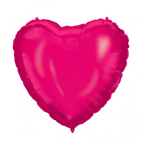  BALLON FOIL 46 CM COEUR ROSE