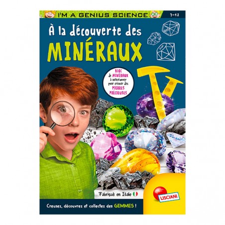  I'M A GENIUS POCKET DECOUV. DES MINERAUX