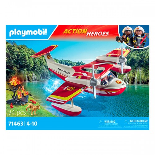  HYDRAVION AVEC POMPIER