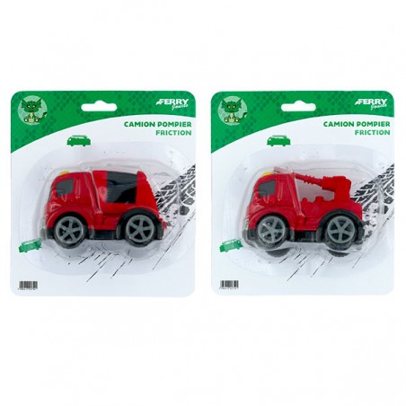  CAMION POMPIER 12CM A FRICTION