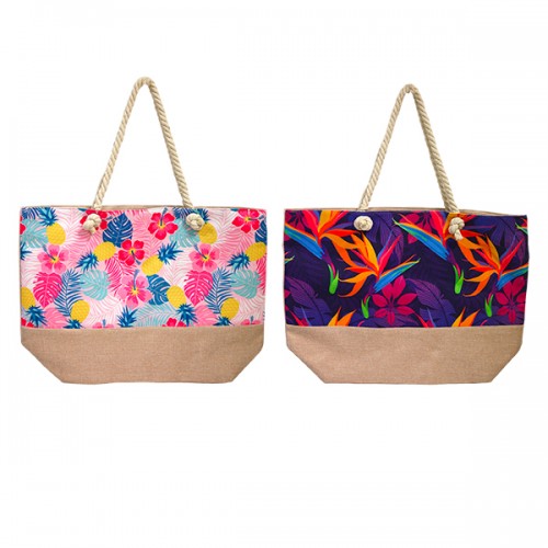  SAC DE PLAGE LEAF 40X57CM