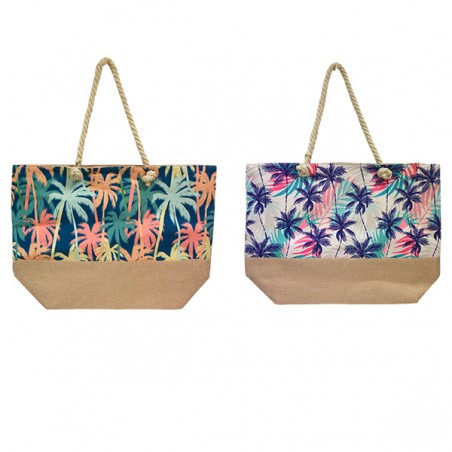  SAC DE PLAGE TROPIQUE 40X57CM