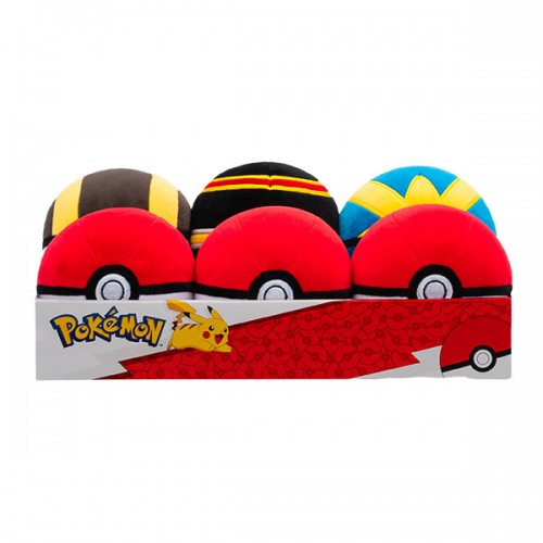  PELUCHE POKEBALL 12CM DB6