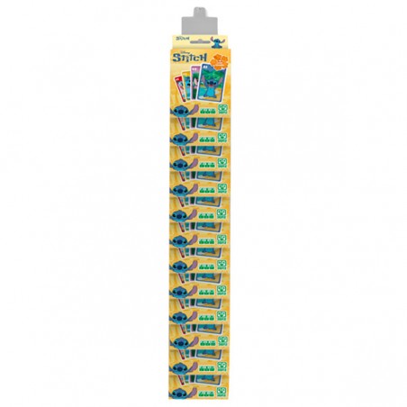  JEU DE 7 FAMILLES STITCH CLIP 12 PCS