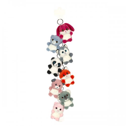  CUTYDOOS 8CM ASST CLIP 24 PCS