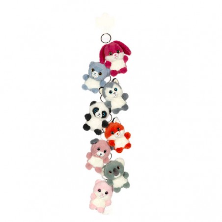  CUTYDOOS 8CM ASST CLIP 24 PCS
