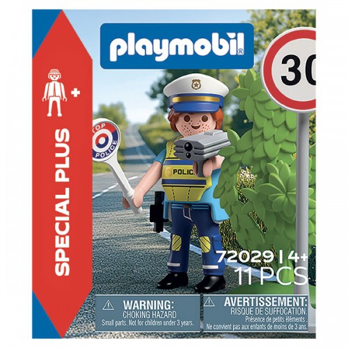  POLICIER AVEC RADAR DE...