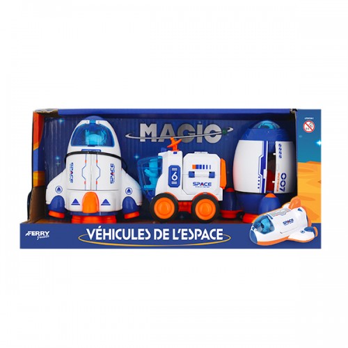  3 VEHICULES DE L'ESPACE 