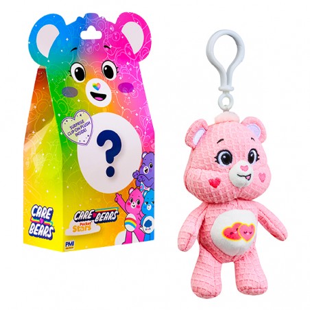  CARE BEARS - PELUCHE PORTE-CLE 13 CM
