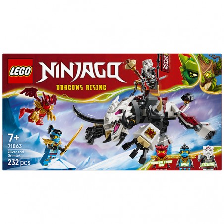  ZILVAR ET GRIMTAK LA BETE DRACONIQUE
