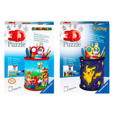 PUZZLE 3D BALL POKEMON 54 PCS ASST
