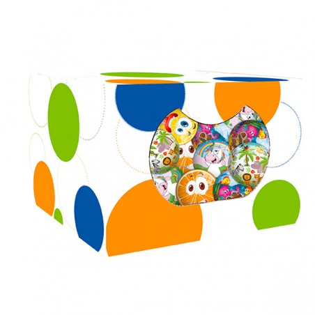 DISPLAY DE 18 BALLES D. 14 - 4 DECORS